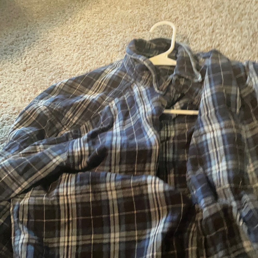 Faded glory button up shirt